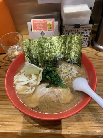 YABAI★濃厚豚骨醬油ラーメン★